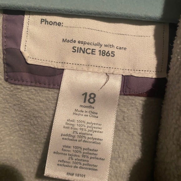 Carter’s jacket - Picture 4 of 4